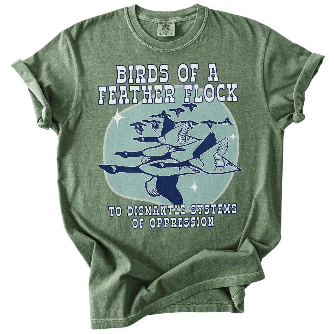 Birds of A Feather Tee - The Rogue Petal Co. - T-Shirt