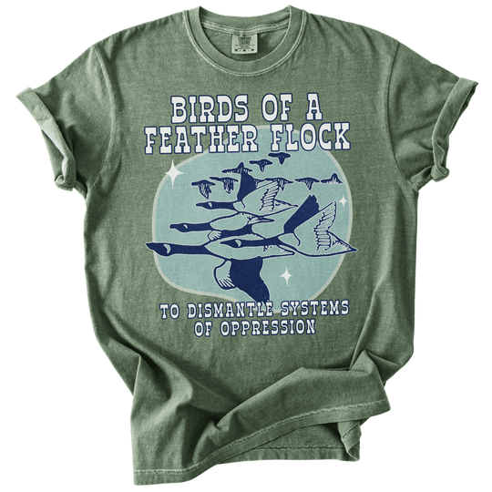 Birds of A Feather Tee - The Rogue Petal Co. - T-Shirt