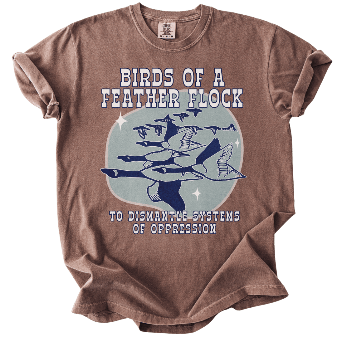 Birds of A Feather Tee - The Rogue Petal Co. - T-Shirt