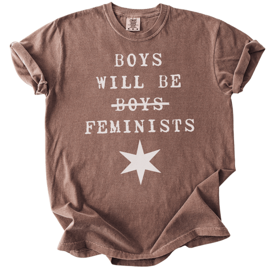 Boys Will Be Boys Feminists Tee - The Rogue Petal Co. - T-Shirt