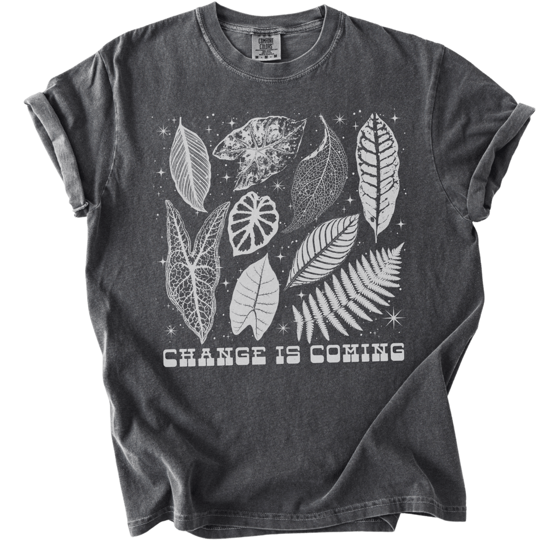 Change is Coming Leaves Tee - The Rogue Petal Co. - T-Shirt