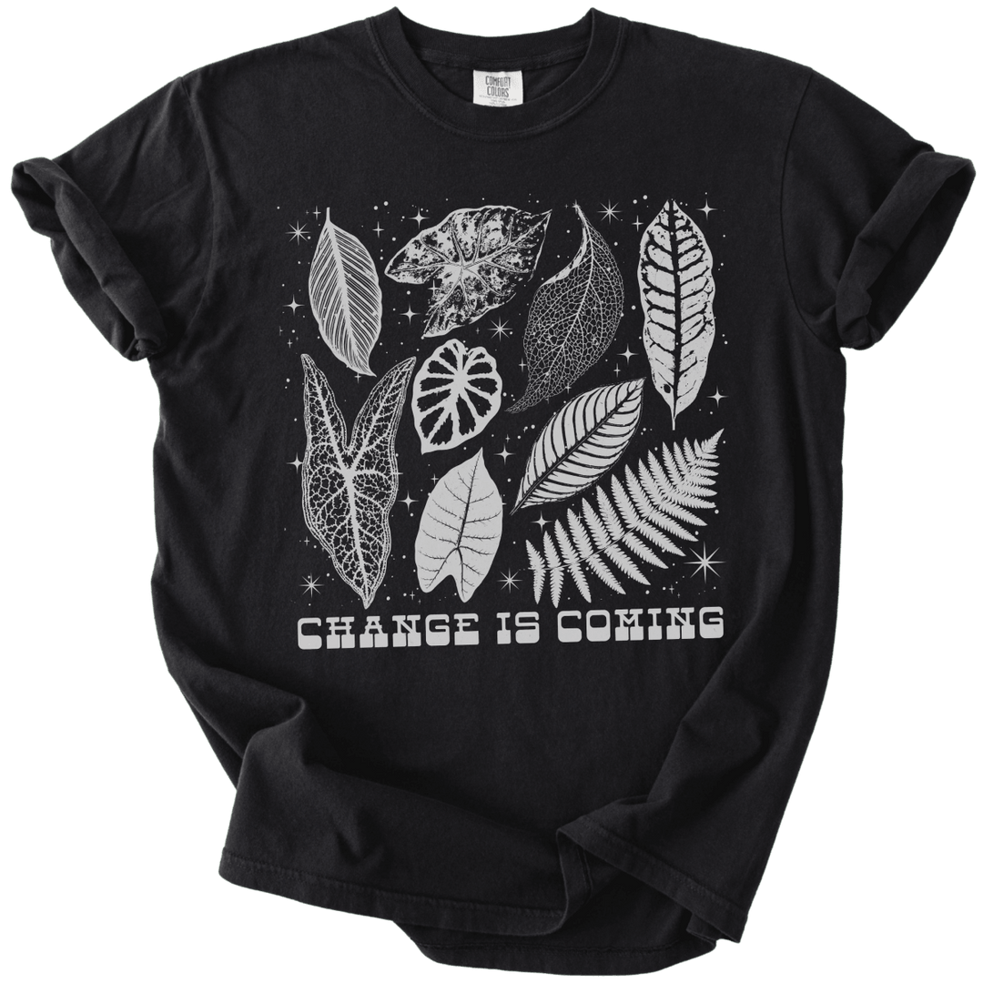 Change is Coming Leaves Tee - The Rogue Petal Co. - T-Shirt