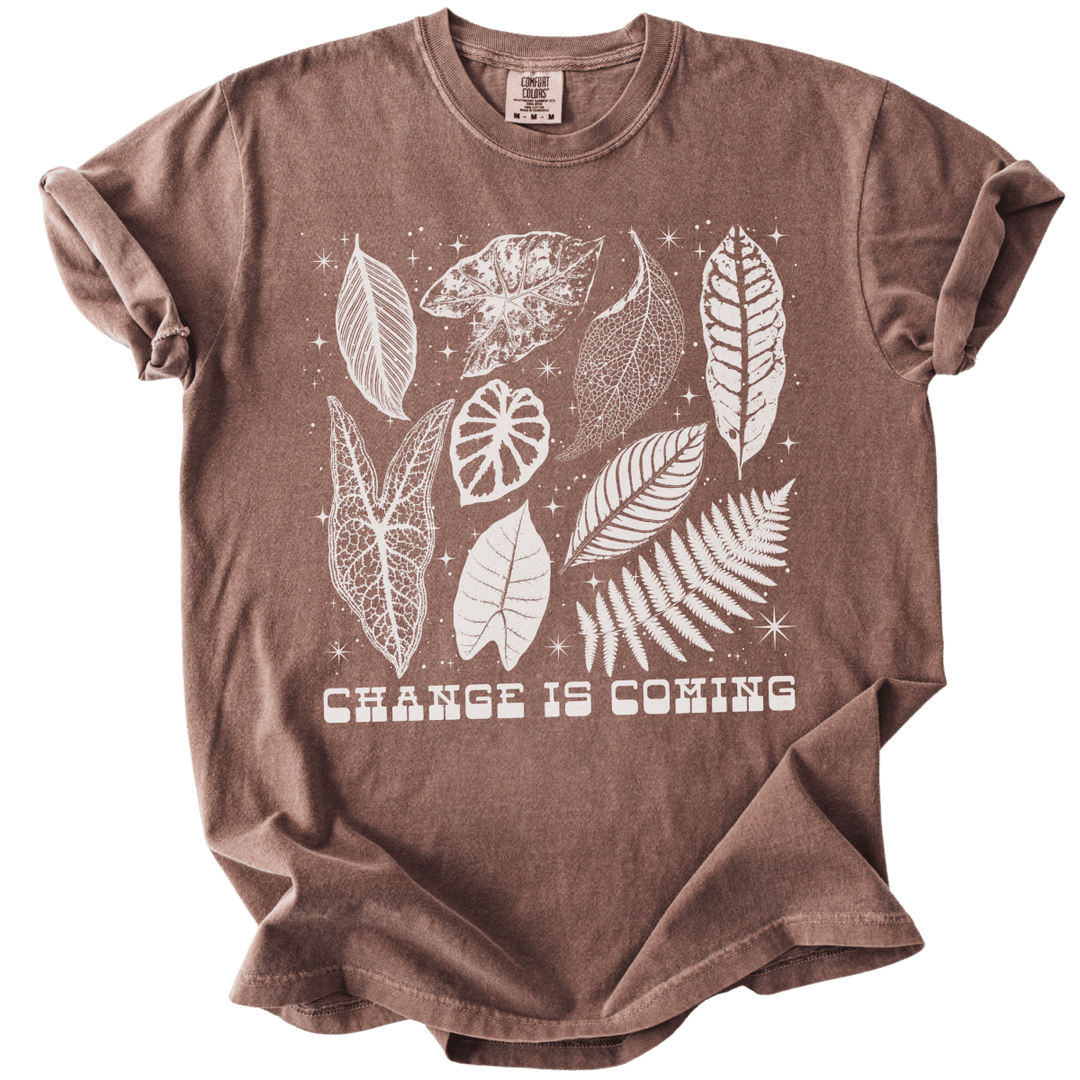 Change is Coming Leaves Tee - The Rogue Petal Co. - T-Shirt
