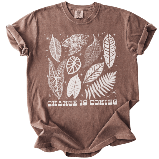 Change is Coming Leaves Tee - The Rogue Petal Co. - T-Shirt