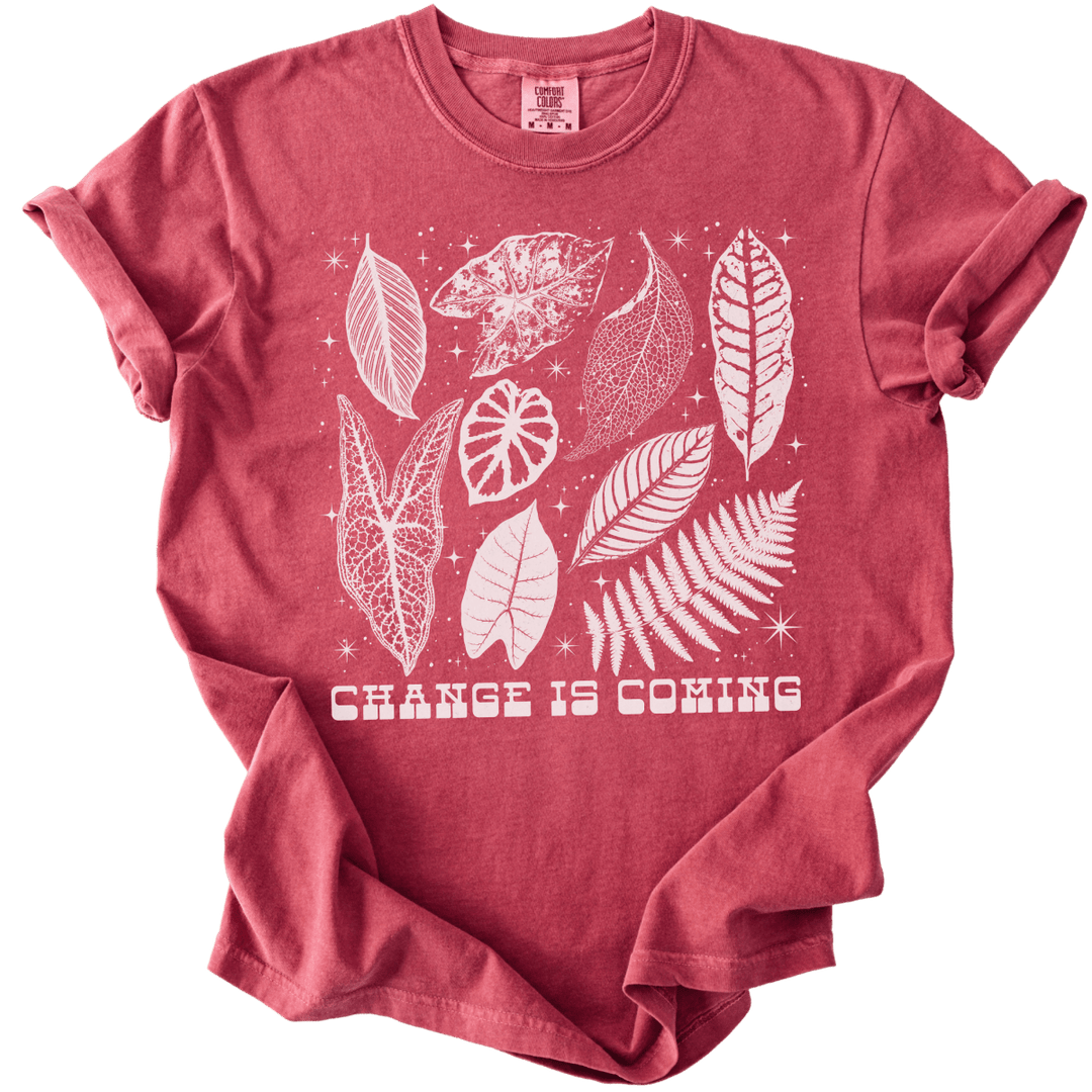 Change is Coming Leaves Tee - The Rogue Petal Co. - T-Shirt