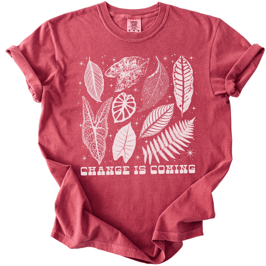Change is Coming Leaves Tee - The Rogue Petal Co. - T-Shirt