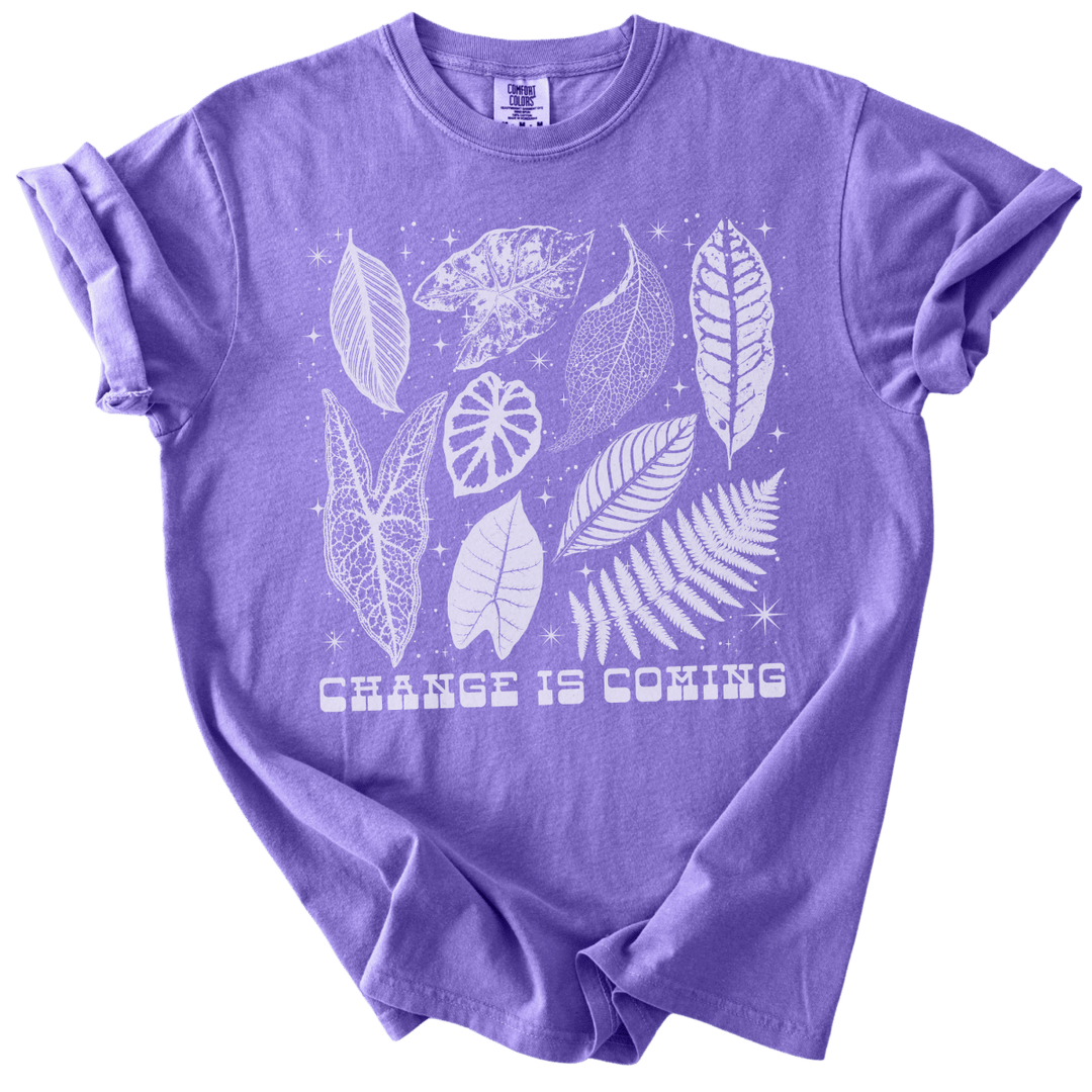 Change is Coming Leaves Tee - The Rogue Petal Co. - T-Shirt