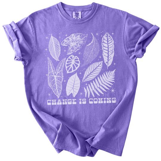 Change is Coming Leaves Tee - The Rogue Petal Co. - T-Shirt