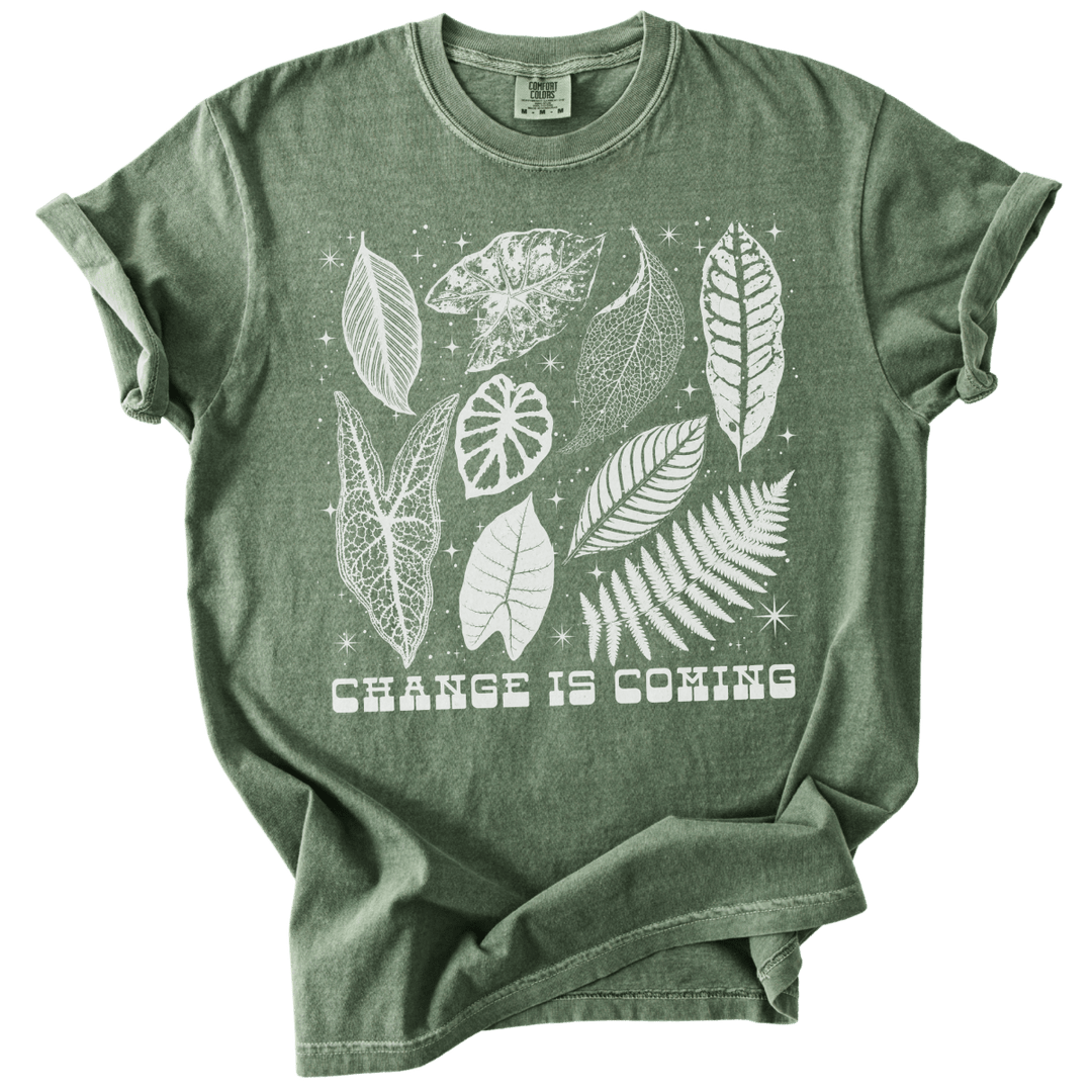 Change is Coming Leaves Tee - The Rogue Petal Co. - T-Shirt