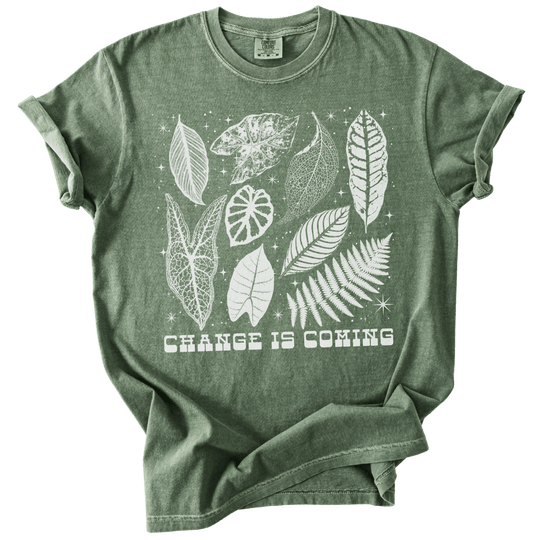 Change is Coming Leaves Tee - The Rogue Petal Co. - T-Shirt
