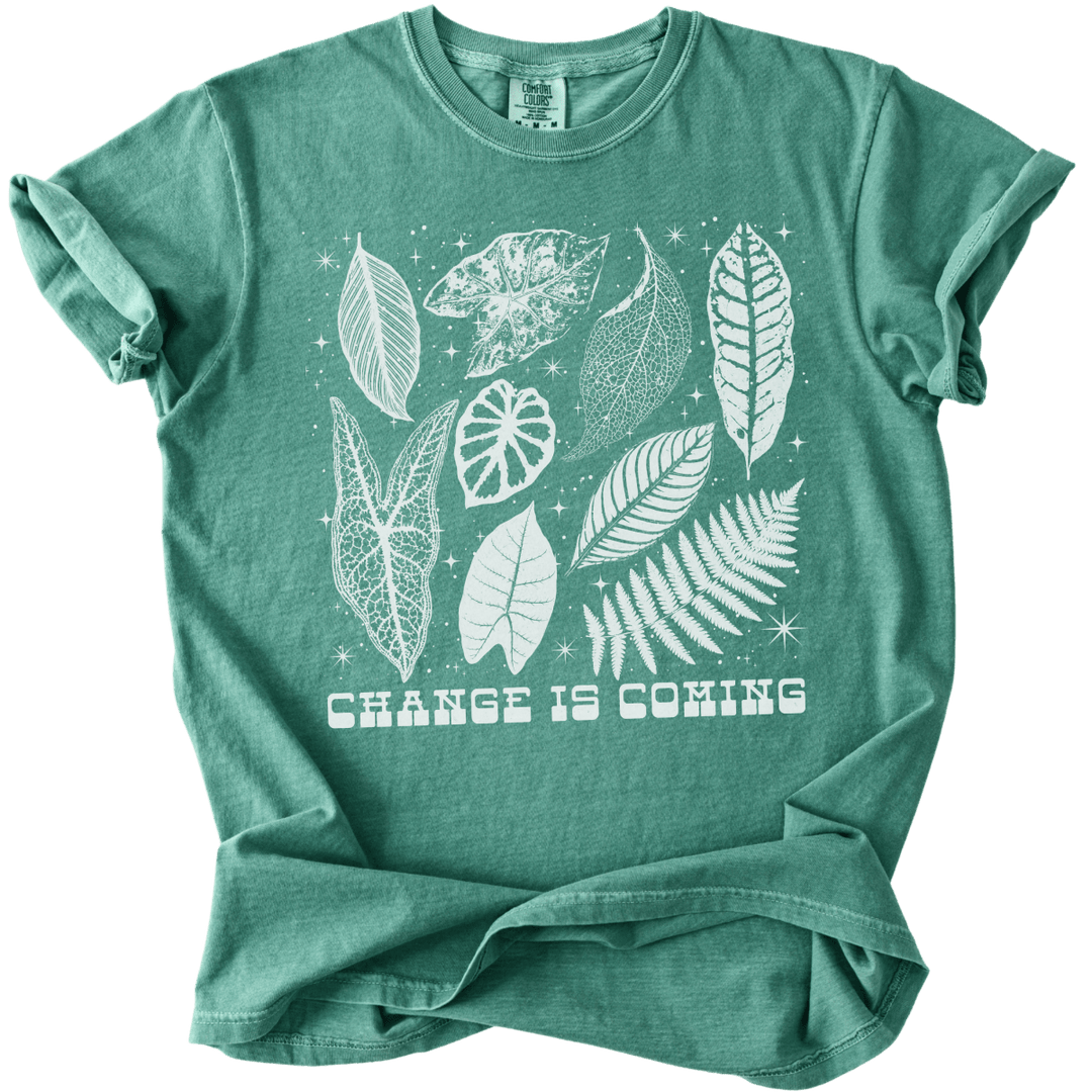 Change is Coming Leaves Tee - The Rogue Petal Co. - T-Shirt