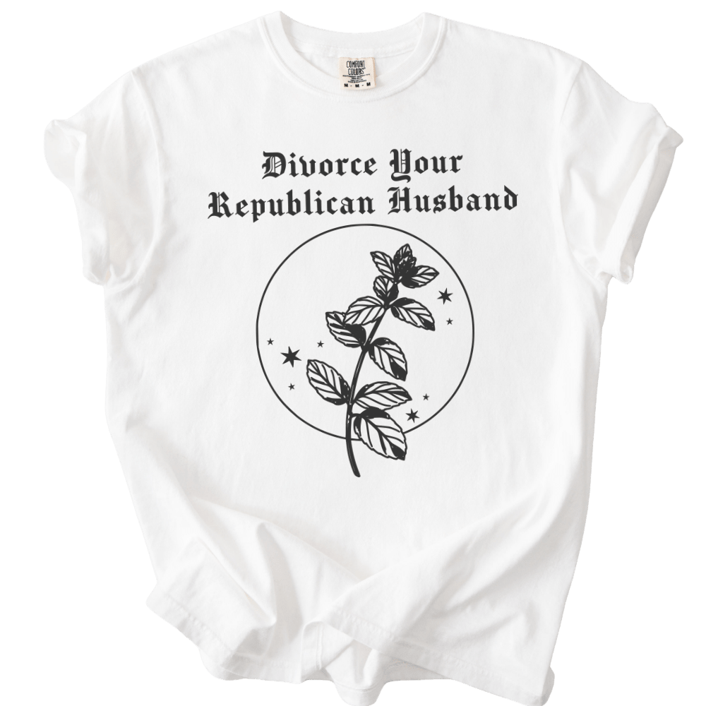 Divorce Your Republican Husband Tee - The Rogue Petal Co. - T-Shirt