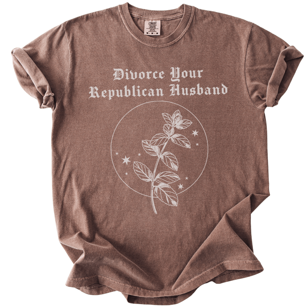 Divorce Your Republican Husband Tee - The Rogue Petal Co. - T-Shirt