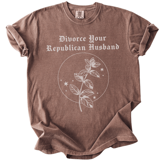 Divorce Your Republican Husband Tee - The Rogue Petal Co. - T-Shirt