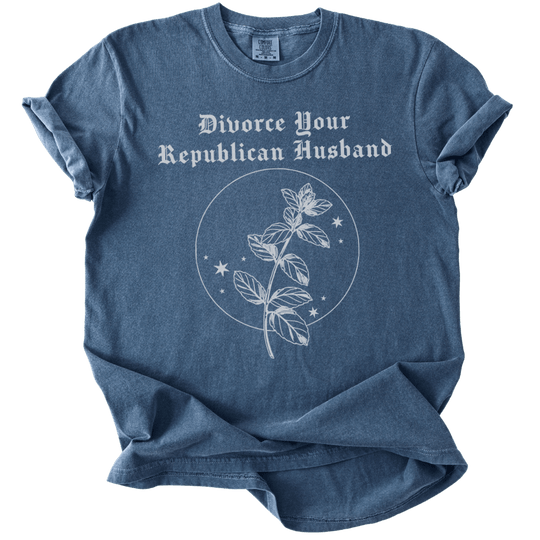 Divorce Your Republican Husband Tee - The Rogue Petal Co. - T-Shirt