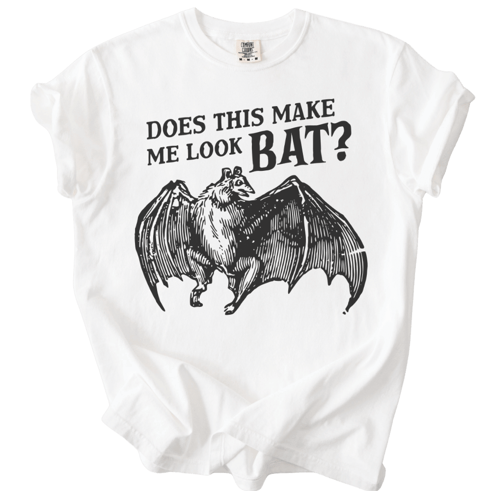 Does This Make Me Look Bat Tee - The Rogue Petal Co. - T-Shirt