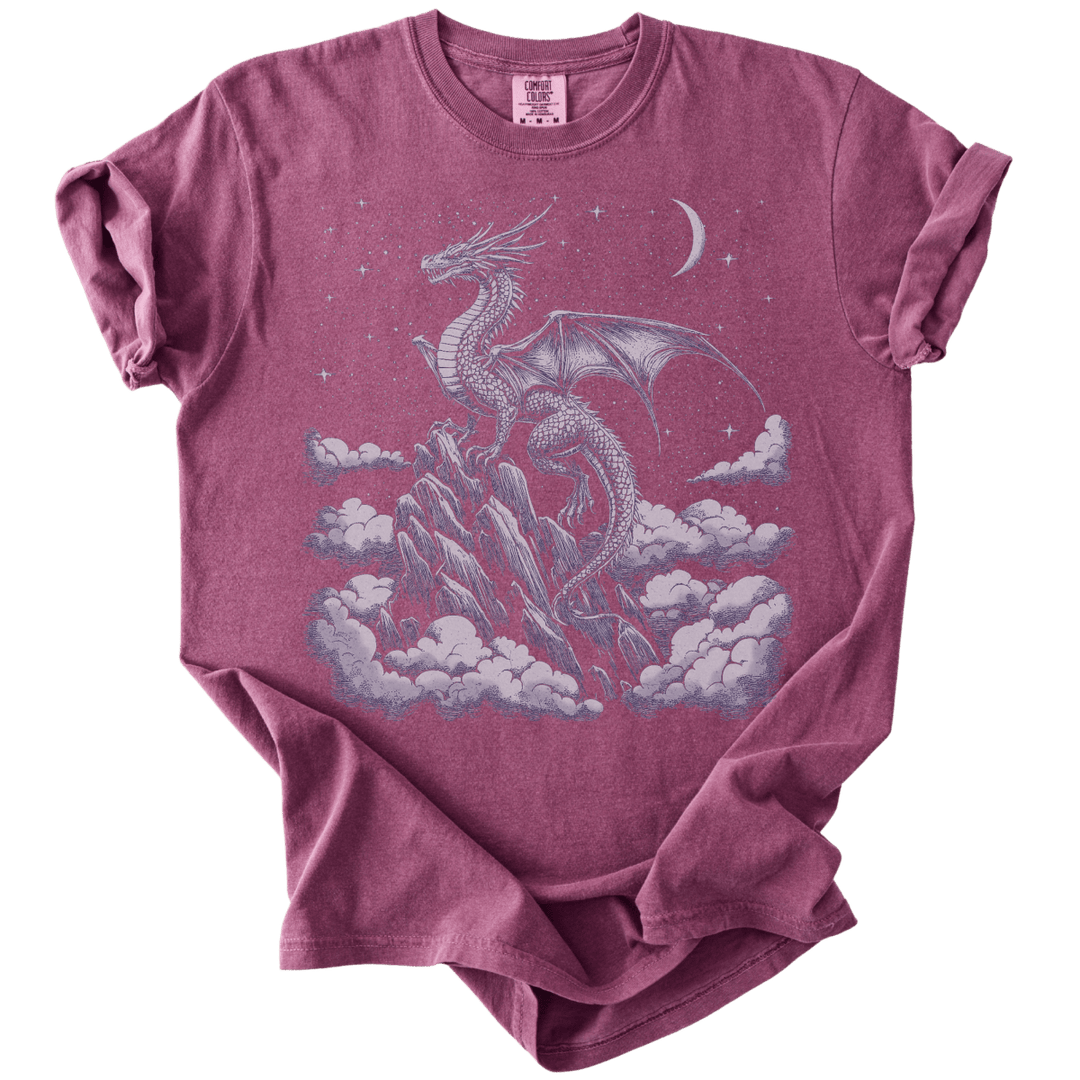 Dragon Cloud Fantasy Tee - The Rogue Petal Co. - T-Shirt