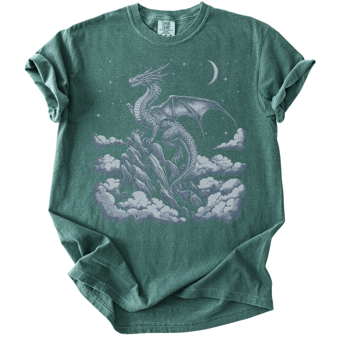 Dragon Cloud Fantasy Tee - The Rogue Petal Co. - T-Shirt