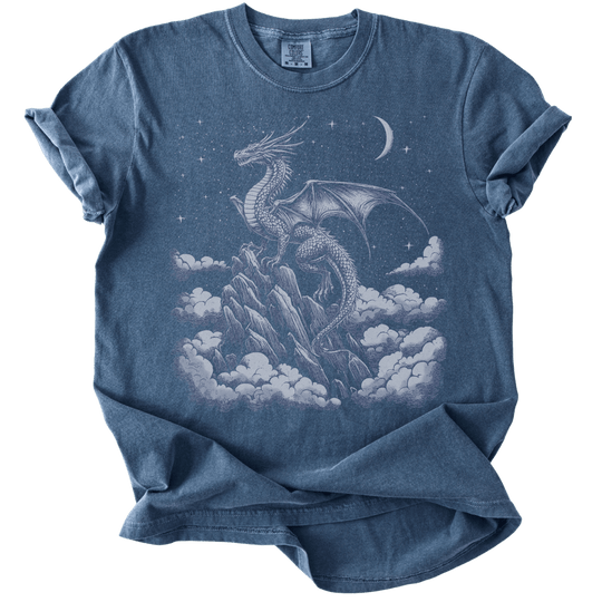 Dragon Cloud Fantasy Tee - The Rogue Petal Co. - T-Shirt