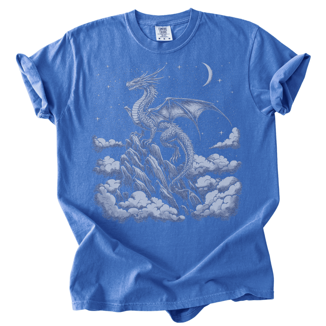 Dragon Cloud Fantasy Tee - The Rogue Petal Co. - T-Shirt