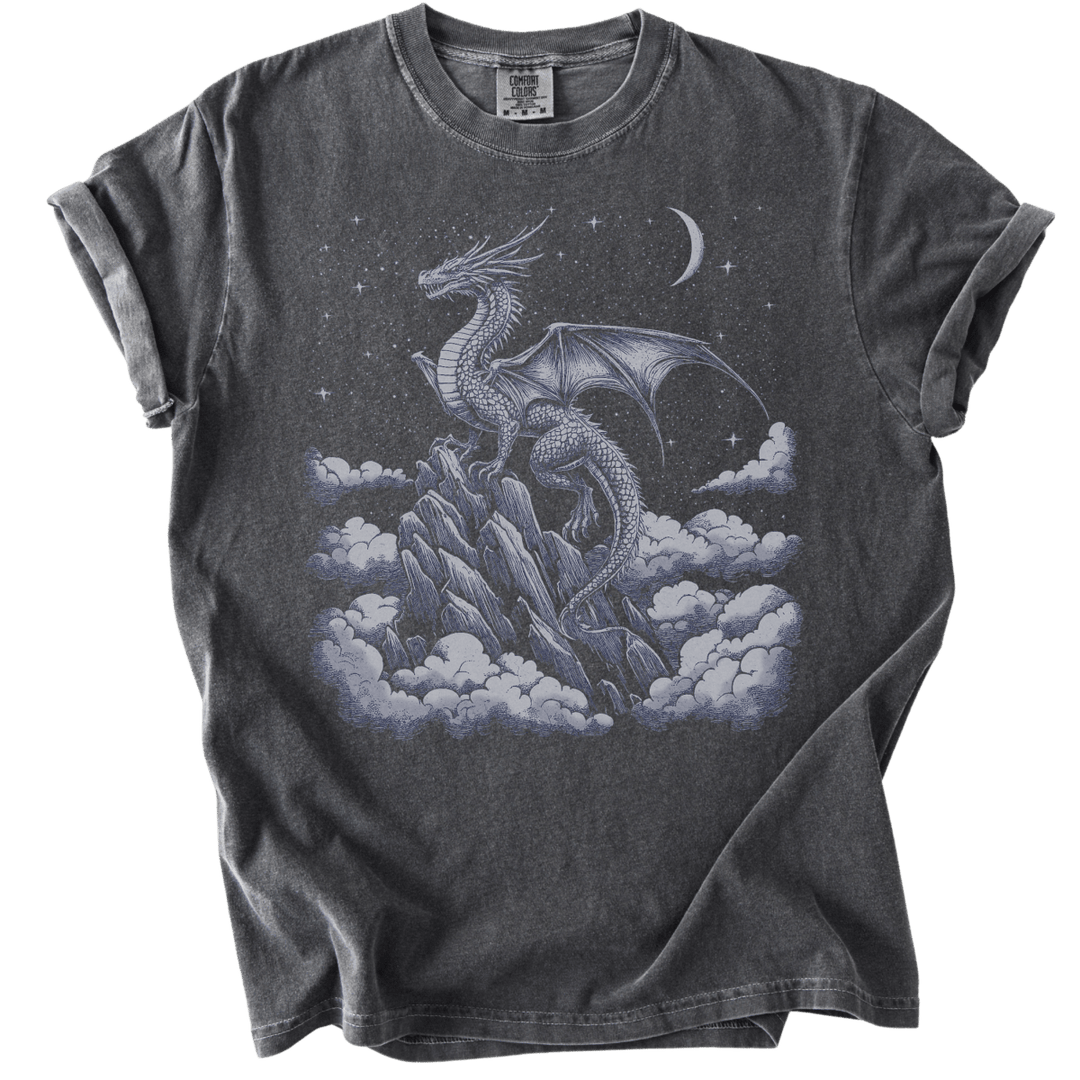 Dragon Cloud Fantasy Tee - The Rogue Petal Co. - T-Shirt