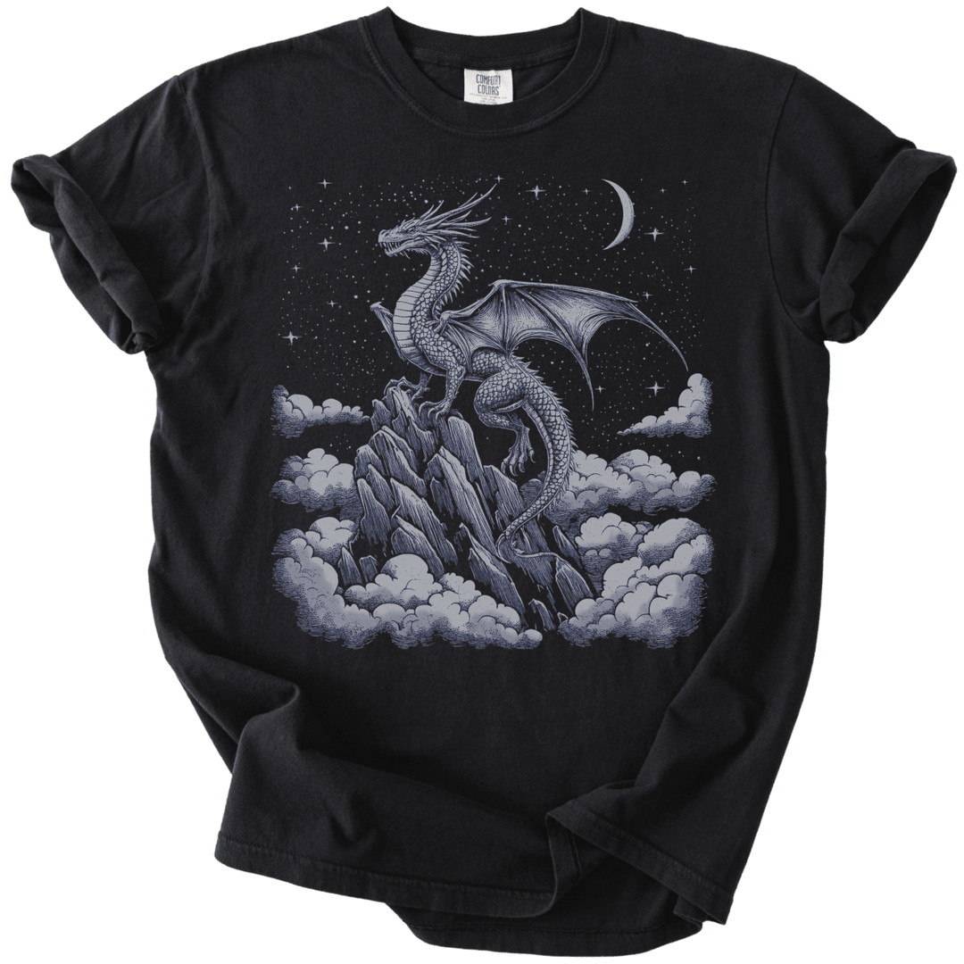Dragon Cloud Fantasy Tee - The Rogue Petal Co. - T-Shirt