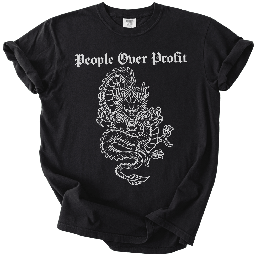 Dragon People Over Profit Tee - The Rogue Petal Co. - T-Shirt