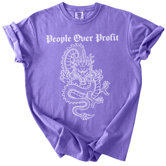 Dragon People Over Profit Tee - The Rogue Petal Co. - T-Shirt