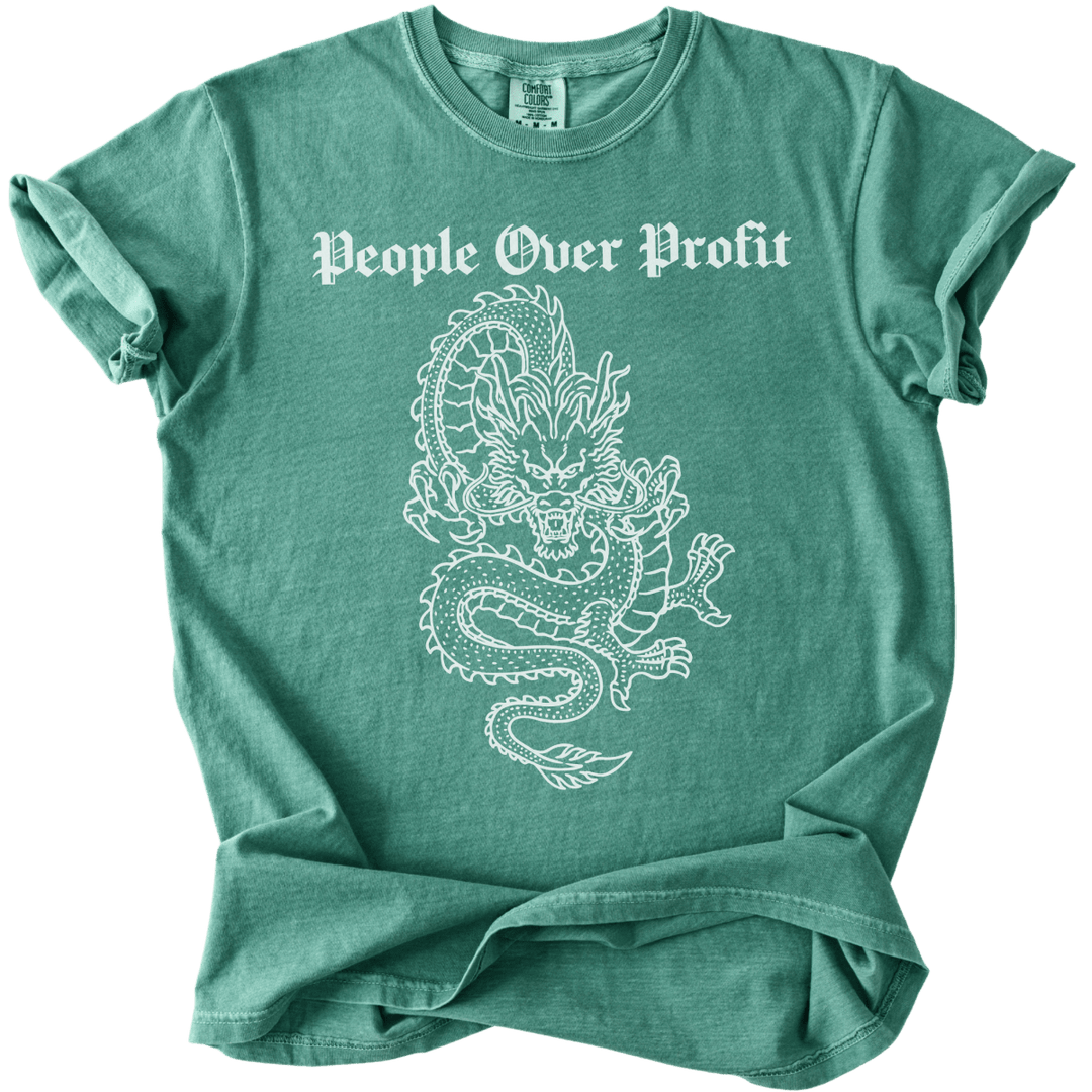 Dragon People Over Profit Tee - The Rogue Petal Co. - T-Shirt