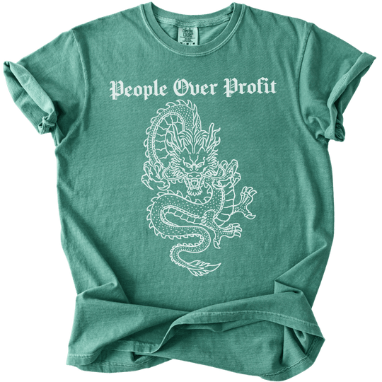 Dragon People Over Profit Tee - The Rogue Petal Co. - T-Shirt