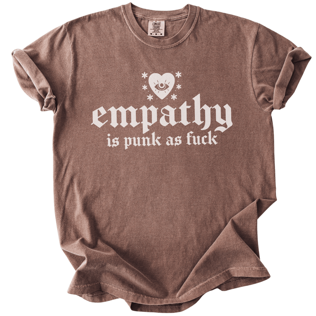 Empathy is Punk as Fuck Tee - The Rogue Petal Co. - T-Shirt