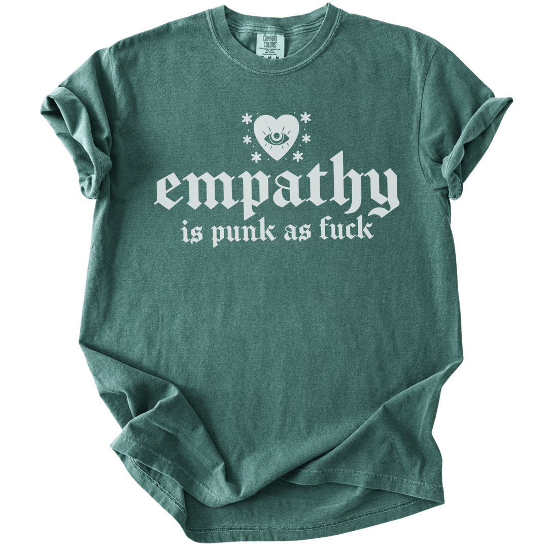 Empathy is Punk as Fuck Tee - The Rogue Petal Co. - T-Shirt