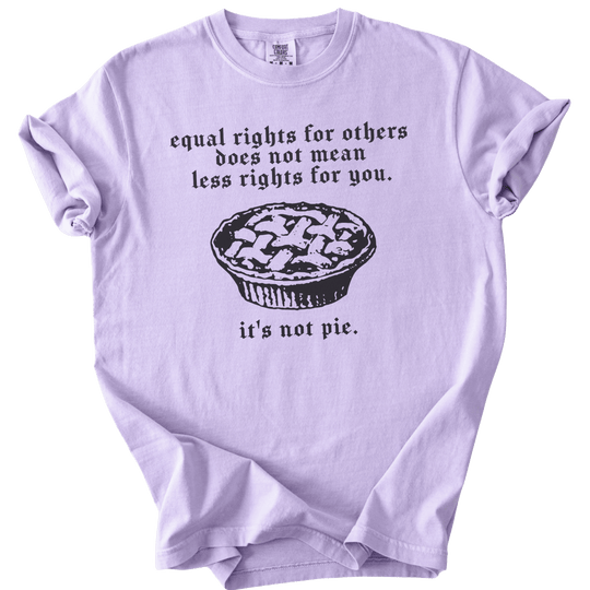 Equal Rights for Other Pie RBG Quote Tee - The Rogue Petal Co. - T-Shirt