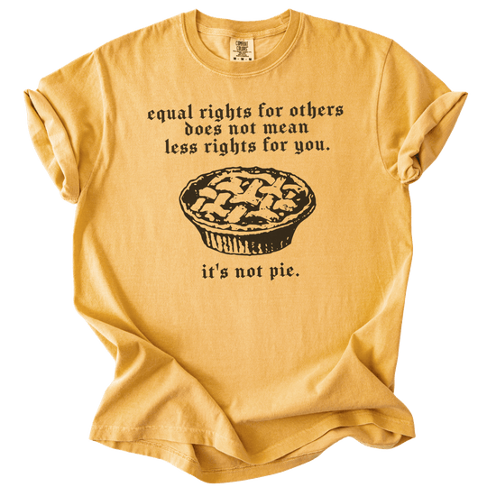 Equal Rights for Other Pie RBG Quote Tee - The Rogue Petal Co. - T-Shirt