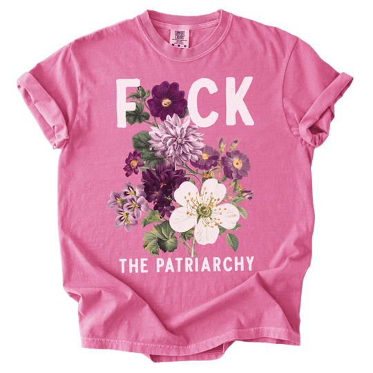 F🌸ck The Patriarchy Tee - The Rogue Petal Co. - T-Shirt