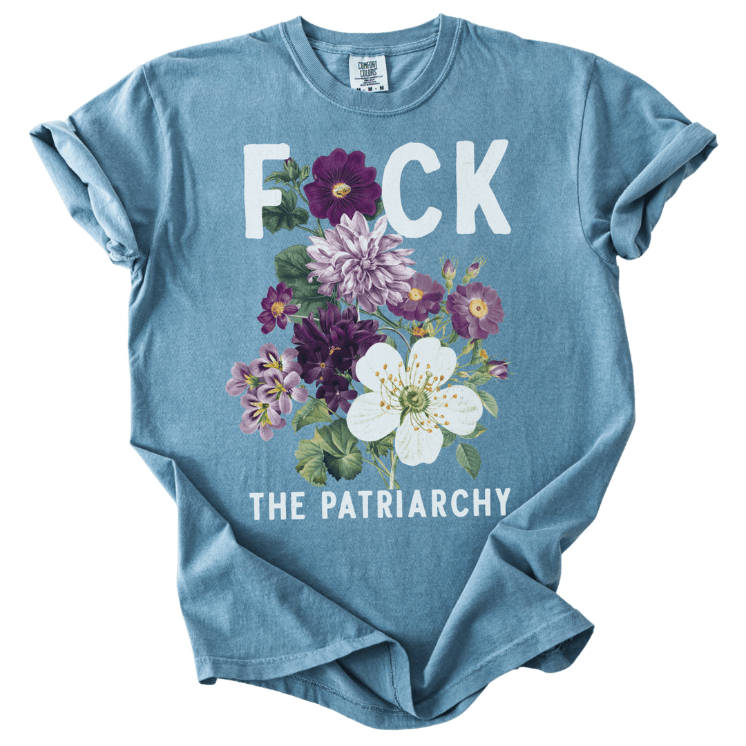 F🌸ck The Patriarchy Tee - The Rogue Petal Co. - T-Shirt