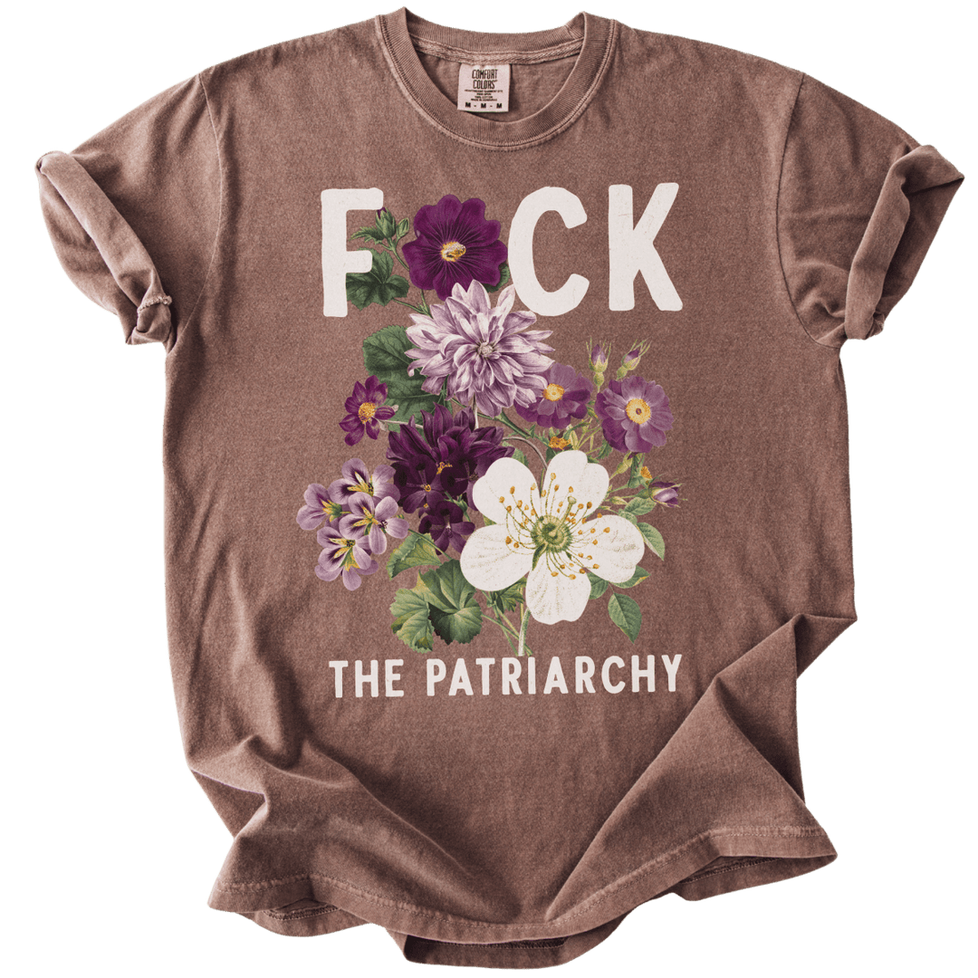F🌸ck The Patriarchy Tee - The Rogue Petal Co. - T-Shirt