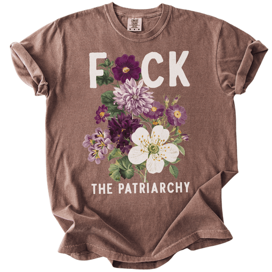 F🌸ck The Patriarchy Tee - The Rogue Petal Co. - T-Shirt