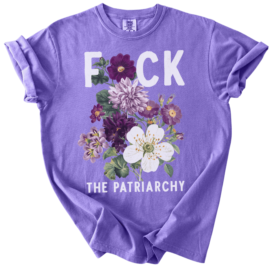 F🌸ck The Patriarchy Tee - The Rogue Petal Co. - T-Shirt