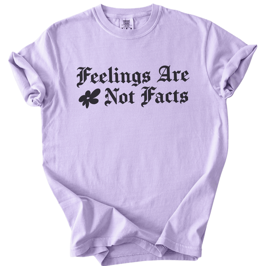 Feelings Are Not Facts Tee - The Rogue Petal Co. - T-Shirt
