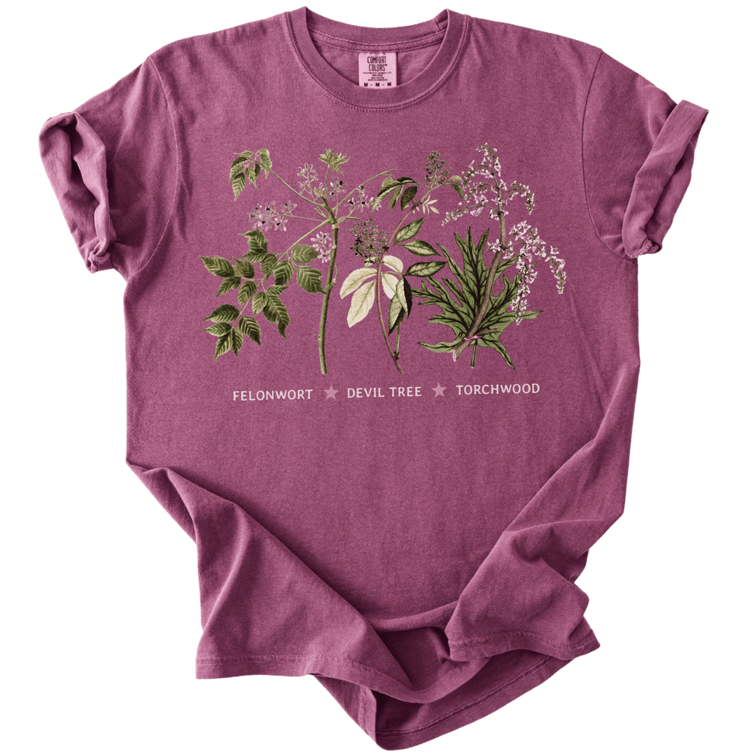 Felonwort Tee Devil Tree Torchwood Tee - The Rogue Petal Co. - T-Shirt