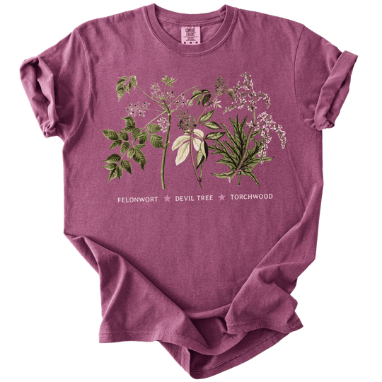 Felonwort Tee Devil Tree Torchwood Tee - The Rogue Petal Co. - T-Shirt