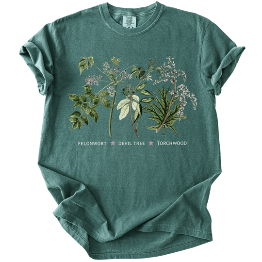 Felonwort Tee Devil Tree Torchwood Tee - The Rogue Petal Co. - T-Shirt