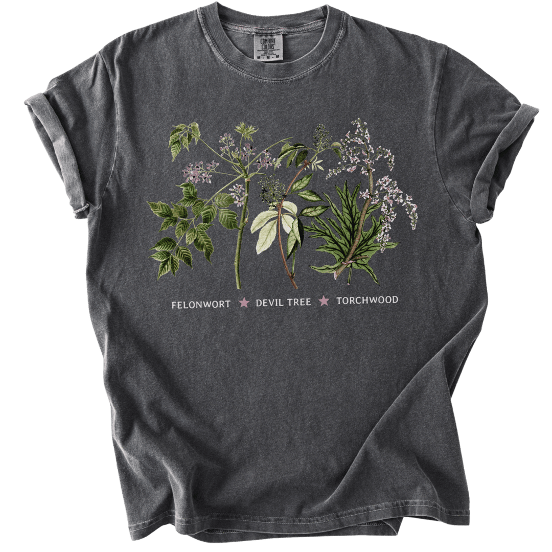 Felonwort Tee Devil Tree Torchwood Tee - The Rogue Petal Co. - T-Shirt