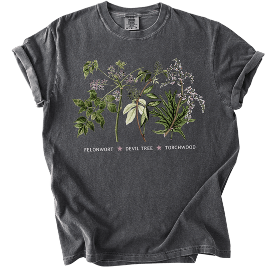 Felonwort Tee Devil Tree Torchwood Tee - The Rogue Petal Co. - T-Shirt