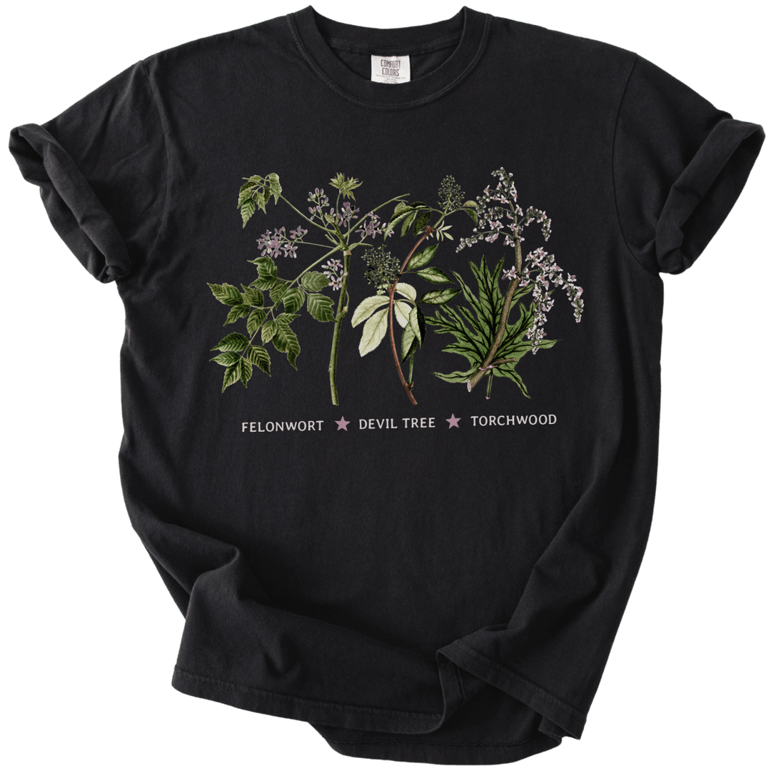 Felonwort Tee Devil Tree Torchwood Tee - The Rogue Petal Co. - T-Shirt