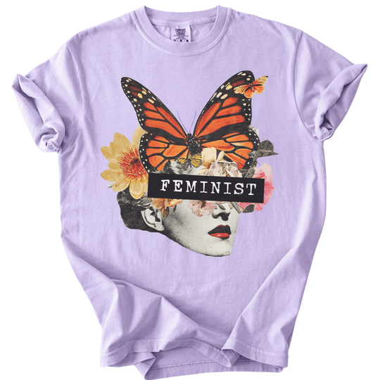 Feminist Butterfly Tee - The Rogue Petal Co. - T-Shirt
