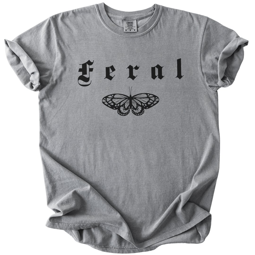 Feral Butterfly Tee - The Rogue Petal Co. - T-Shirt