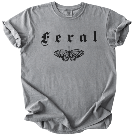 Feral Butterfly Tee - The Rogue Petal Co. - T-Shirt