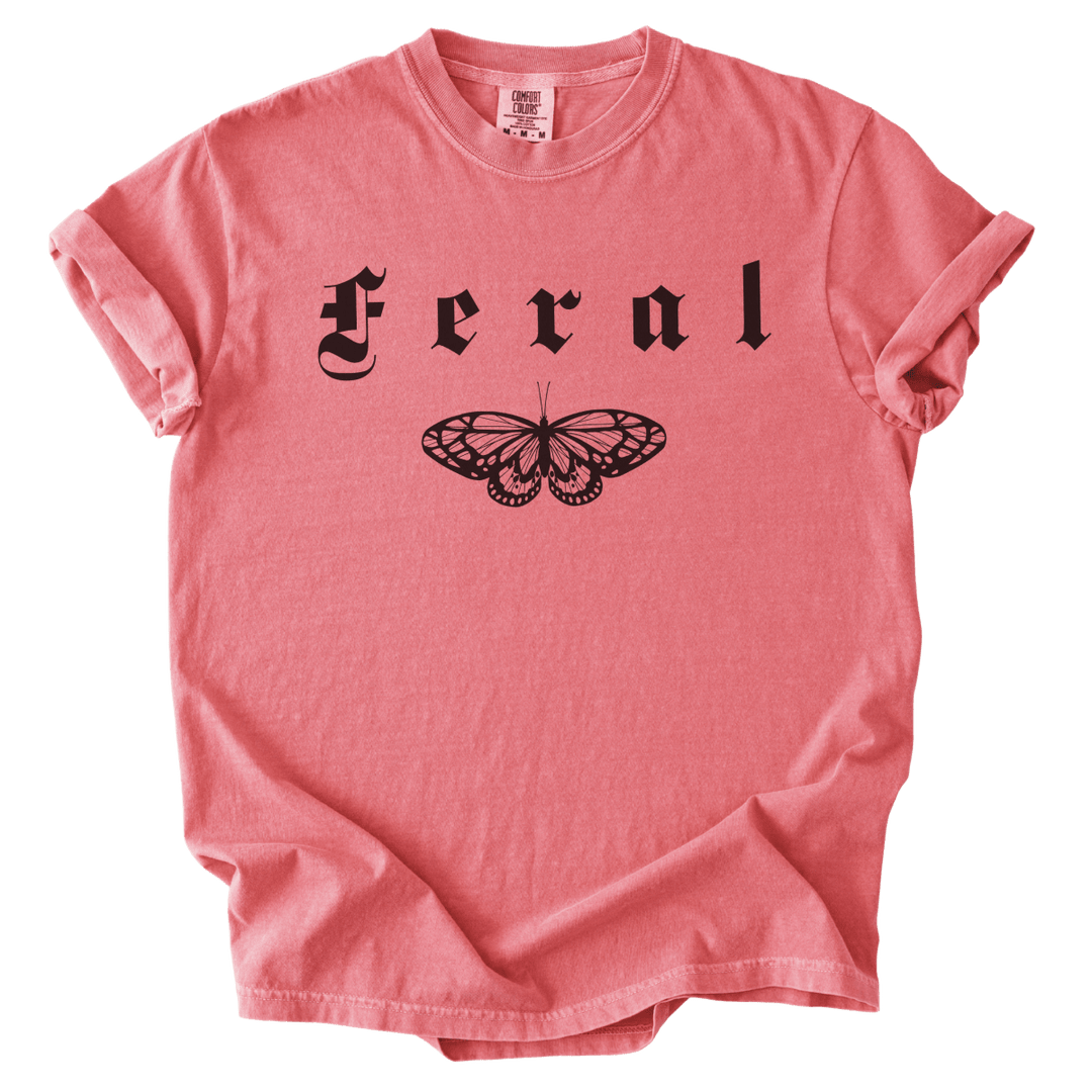 Feral Butterfly Tee - The Rogue Petal Co. - T-Shirt